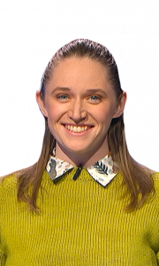 Jenny Sholar on Jeopardy!