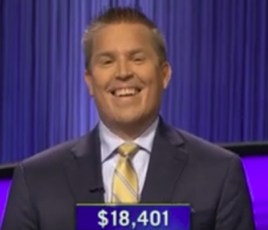 Steve Clarke, today's Jeopardy! winner (for the July 11, 2022 game.)
