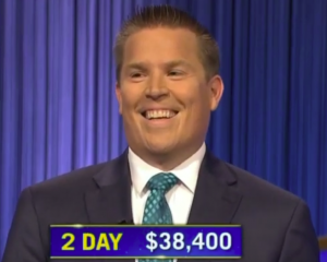 Steve Clarke, today's Jeopardy! winner (for the July 12, 2022 game.)