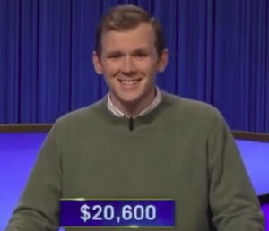Sean McShane, today's Jeopardy! winner (for the December 12, 2022 game.)