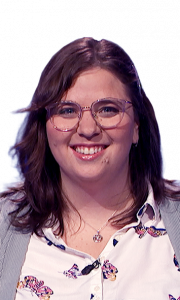 Allie Kallman Wegner on Jeopardy!