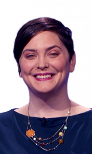 Sarah Schmeer on Jeopardy!