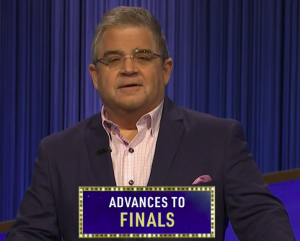 Patton Oswalt, today's Celebrity Jeopardy! winner (for the January 26, 2023 game.)