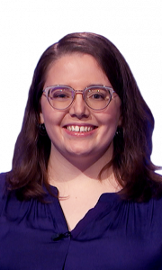 Claire Theoret on Jeopardy!