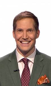 Michael Cavaliere on Jeopardy!