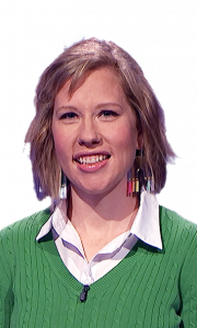 Liz Mendoza on Jeopardy!