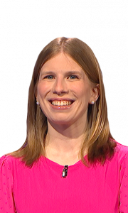 Liz Jensen on Jeopardy!