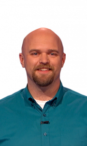 Sam Claussen on Jeopardy!