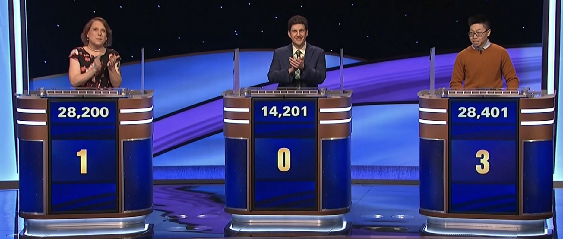 Jeopardy! Masters Recap Monday, May 8, 2023 (Game 1) The Jeopardy! Fan