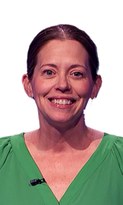 Courtney Johnston on Jeopardy!