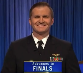 James Fraser, today's Jeopardy! winner (for the August 2, 2023 game.)