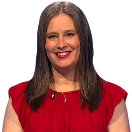 Courtney Shah on Jeopardy!