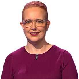 Christine Whelchel on Jeopardy!