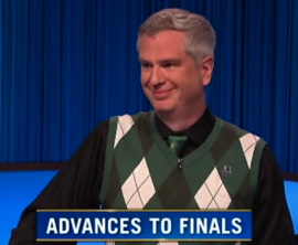 David Maybury, today's Jeopardy! winner (for the September 12, 2023 game.)
