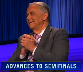Brian Adams, today's Jeopardy! winner (for the October 27, 2023 game.)