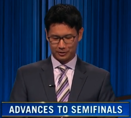 Daniel Nguyen, today's Jeopardy! winner (for the October 6, 2023 game.)