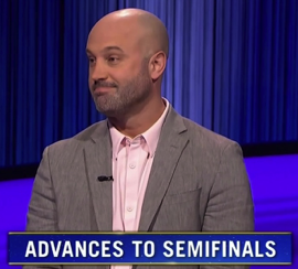 Joe Feldmann, today's Jeopardy! winner (for the October 5, 2023 game.)