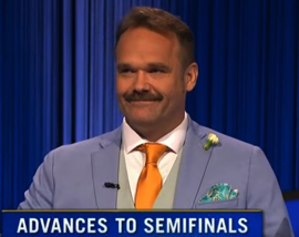 Lawrence Long, today's Jeopardy! winner (for the October 3, 2023 game.)
