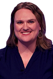 Emily Sands on Jeopardy!