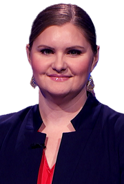 Leah Wiegand on Jeopardy!