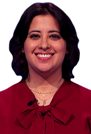 Sarah Reza on Jeopardy!