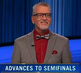 Fred Nelson, today's Jeopardy! winner (for the November 13, 2023 game.)