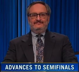 Nick Cascone, today's Jeopardy! winner (for the November 14, 2023 game.)