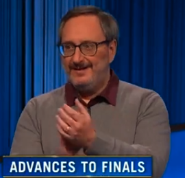 Nick Cascone, today's Jeopardy! winner (for the November 22, 2023 game.)