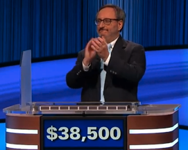 Nick Cascone, today's Jeopardy! winner (for the November 28, 2023 game.)