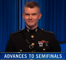 Tyler Vandenberg, today's Jeopardy! winner (for the November 30, 2023 game.)