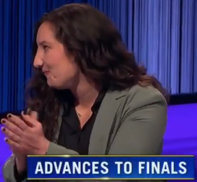 Xanni Brown, today's Jeopardy! winner (for the December 28, 2023 game.)