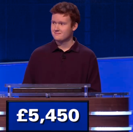 Miles Searle, today's Jeopardy! UK winner (for the January 2, 2024 game.)