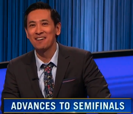 Ron Cheung, today's Jeopardy! winner (for the January 22, 2024 game.)