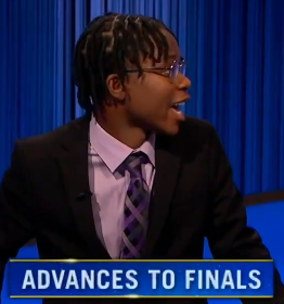Rotimi Kukoyi, today's Jeopardy! winner (for the January 9, 2024 game.)