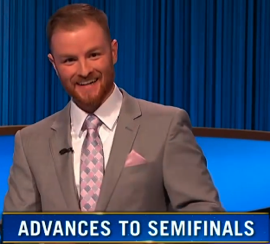 Jesse Matheny, today's Jeopardy! winner (for the February 9, 2024 game.)