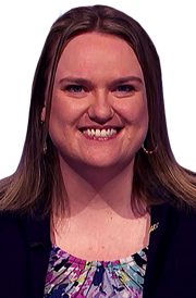 Emily Sands on Jeopardy!