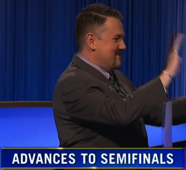 Brian Henegar, today's Jeopardy! winner (for the March 1, 2024 game.)