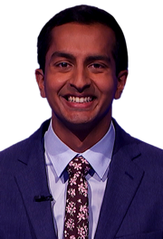 Dhruv Gaur on Jeopardy!