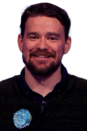 Sam Kavanaugh on Jeopardy!
