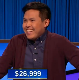 Nam Nguyen, today's Jeopardy! winner (for the April 22, 2024 game.)