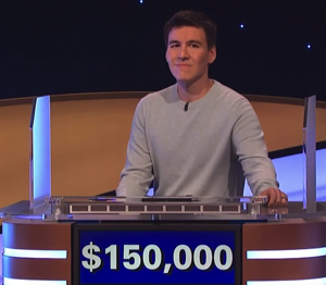 James Holzhauer, Jeopardy! Masters 2024 third place finisher.