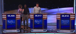 Jeopardy! Masters final scores for May 22, 2024.
