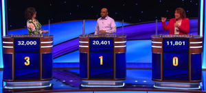 Today's Jeopardy! Masters scores (for the May 6, 2024 second game.)
