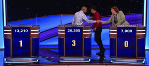Today's Jeopardy! Masters scores for May 1, 2024 (game 2).