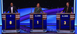 Jeopardy! Masters final scores (for the May 13, 2024 second game.)