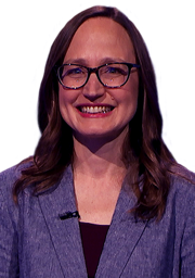 Carrie Klaus on Jeopardy!