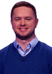 Ryan Alcorn on Jeopardy!