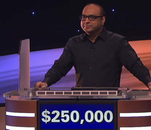 Yogesh Raut, Jeopardy! Masters 2024 second place finisher.
