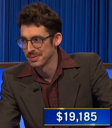 Isaac Hirsch, today's Jeopardy! winner (for the July 3, 2024 game.)