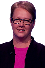 Ashley Weaver on Jeopardy!